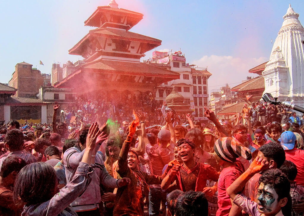 Nepali culture festival holi